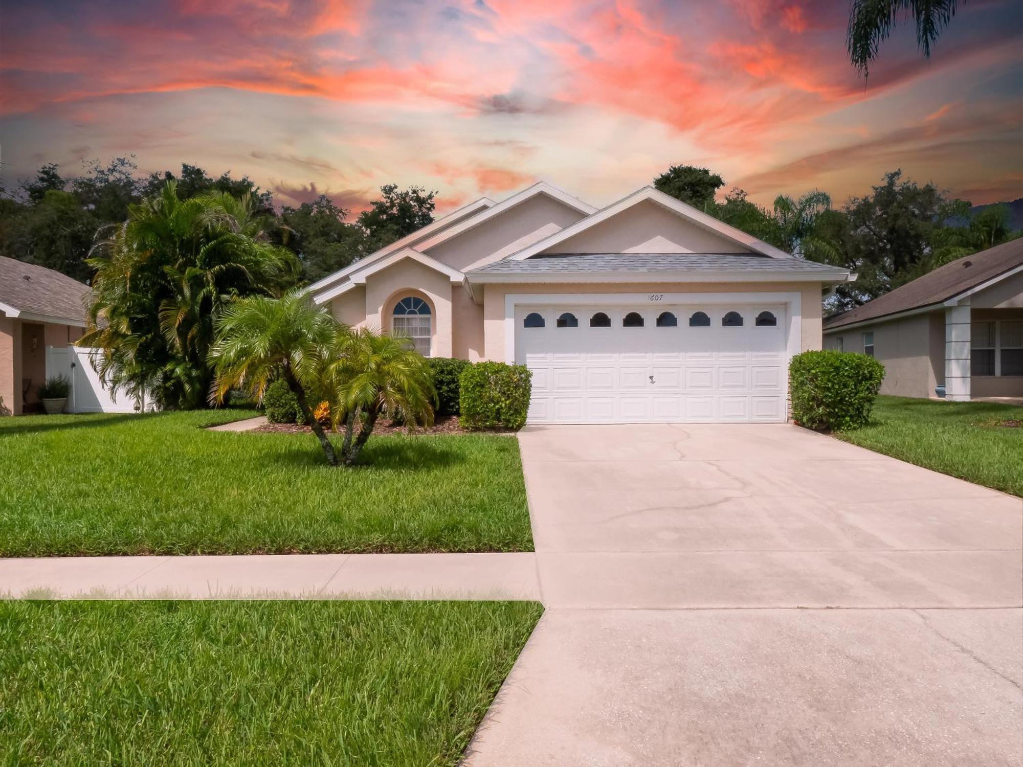 Bsv1607 - Amazing 5 Bedroom Home With Free Wifi And Private Pool & Spa Orlando Kültér fotó